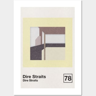 Dire Straits / Minimalist Style Graphic Poster Design Posters and Art